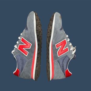 New Balance 500 [11 M] (Red, White, Blue, Gray)